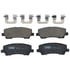 TRW TRC1793 Disc Brake Pad Set TRW PREMIUM BRAKING - CERAMIC BRAKE PAD SET - TRC1793