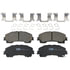 TRW TRC1736 Disc Brake Pad Set TRW PREMIUM BRAKING - CERAMIC BRAKE PAD SET - TRC1736