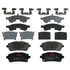 TRW TXC1454 Disc Brake Pad Set TRW PREMIUM BRAKING - CERAMIC BRAKE PAD SET - TXC1454