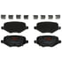 TXC1719 by TRW - TRW PREMIUM BRAKING - CERAMIC BRAKE PAD SET - TXC1719