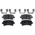 TXH1430 by TRW - TRW PREMIUM BRAKING - METALLIC BRAKE PAD SET - TXH1430