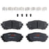 TRW TXH1711 Disc Brake Pad Set TRW PREMIUM BRAKING - METALLIC BRAKE PAD SET - TXH1711