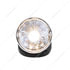 30553 by UNITED PACIFIC - Truck Cab Light - Clear, Incandescent, Chrome Torpedo Housing, Watemelon Lens