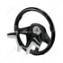 88336 by UNITED PACIFIC - Steering Wheel - 18 " dia., Glossy Black, Wood, fits 2012-2021 Peterbilt 579