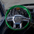 88338 by UNITED PACIFIC - Steering Wheel - 18 " dia., Emerald Green, Wood, fits 2012-2021 Peterbilt 579