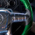 88338 by UNITED PACIFIC - Steering Wheel - 18 " dia., Emerald Green, Wood, fits 2012-2021 Peterbilt 579