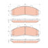 TPC0652 by TRW - Disc Brake Pad Set