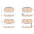 TPC1249 by TRW - Disc Brake Pad Set