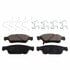 TRW TPC1287 Disc Brake Pad Set Disc Brake Pad Set