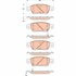 TRW TPC1287 Disc Brake Pad Set Disc Brake Pad Set