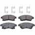 TRW TPC1522 Disc Brake Pad Set Disc Brake Pad Set