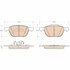 TRW TPC1563 Disc Brake Pad Set Disc Brake Pad Set