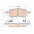 TPC1624 by TRW - Disc Brake Pad Set
