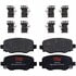 TPC1734 by TRW - Disc Brake Pad Set