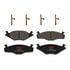 TPM0280 by TRW - Disc Brake Pad Set