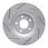 830-54262R by DYNAMIC FRICTION COMPANY - Geoperformance Rotor - Drilled and Slotted