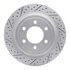 830-54267L by DYNAMIC FRICTION COMPANY - Geoperformance Rotor - Drilled and Slotted