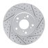 830-59042R by DYNAMIC FRICTION COMPANY - Geoperformance Rotor - Drilled and Slotted