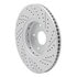 830-59063L by DYNAMIC FRICTION COMPANY - Geoperformance Rotor - Drilled and Slotted