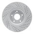 830-59063L by DYNAMIC FRICTION COMPANY - Geoperformance Rotor - Drilled and Slotted