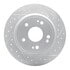830-59071R by DYNAMIC FRICTION COMPANY - Geoperformance Rotor - Drilled and Slotted