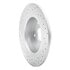 830-59071R by DYNAMIC FRICTION COMPANY - Geoperformance Rotor - Drilled and Slotted