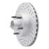 830-54141L by DYNAMIC FRICTION COMPANY - Geoperformance Rotor - Drilled and Slotted