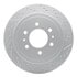 830-54188R by DYNAMIC FRICTION COMPANY - Geoperformance Rotor - Drilled and Slotted