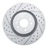 830-54078L by DYNAMIC FRICTION COMPANY - Geoperformance Rotor - Drilled and Slotted