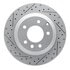 830-74048L by DYNAMIC FRICTION COMPANY - Geoperformance Rotor - Drilled and Slotted