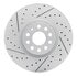 830-74058L by DYNAMIC FRICTION COMPANY - Geoperformance Rotor - Drilled and Slotted