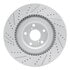 830-75035D by DYNAMIC FRICTION COMPANY - Geoperformance Rotor - Drilled and Slotted