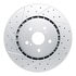 830-75043L by DYNAMIC FRICTION COMPANY - Geoperformance Rotor - Drilled and Slotted