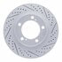 830-76136R by DYNAMIC FRICTION COMPANY - Geoperformance Rotor - Drilled and Slotted