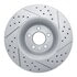 830-54078L by DYNAMIC FRICTION COMPANY - Geoperformance Rotor - Drilled and Slotted