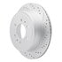 830-54188R by DYNAMIC FRICTION COMPANY - Geoperformance Rotor - Drilled and Slotted
