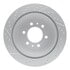 830-54188R by DYNAMIC FRICTION COMPANY - Geoperformance Rotor - Drilled and Slotted