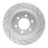 830-54231L by DYNAMIC FRICTION COMPANY - Geoperformance Rotor - Drilled and Slotted