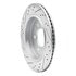 830-54231R by DYNAMIC FRICTION COMPANY - Geoperformance Rotor - Drilled and Slotted