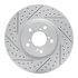 830-59053L by DYNAMIC FRICTION COMPANY - Geoperformance Rotor - Drilled and Slotted