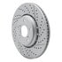 830-59063R by DYNAMIC FRICTION COMPANY - Geoperformance Rotor - Drilled and Slotted