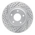 830-67049L by DYNAMIC FRICTION COMPANY - Geoperformance Rotor - Drilled and Slotted