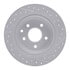 830-67050L by DYNAMIC FRICTION COMPANY - Geoperformance Rotor - Drilled and Slotted
