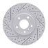 830-67052L by DYNAMIC FRICTION COMPANY - Geoperformance Rotor - Drilled and Slotted