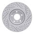 830-67052L by DYNAMIC FRICTION COMPANY - Geoperformance Rotor - Drilled and Slotted