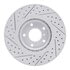 830-67052R by DYNAMIC FRICTION COMPANY - Geoperformance Rotor - Drilled and Slotted