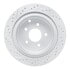 830-67089R by DYNAMIC FRICTION COMPANY - Geoperformance Rotor - Drilled and Slotted