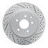 830-68009R by DYNAMIC FRICTION COMPANY - Geoperformance Rotor - Drilled and Slotted