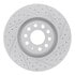 830-73036R by DYNAMIC FRICTION COMPANY - Geoperformance Rotor - Drilled and Slotted