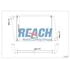 61-1017 by REACH COOLING - Charge Air Cooler